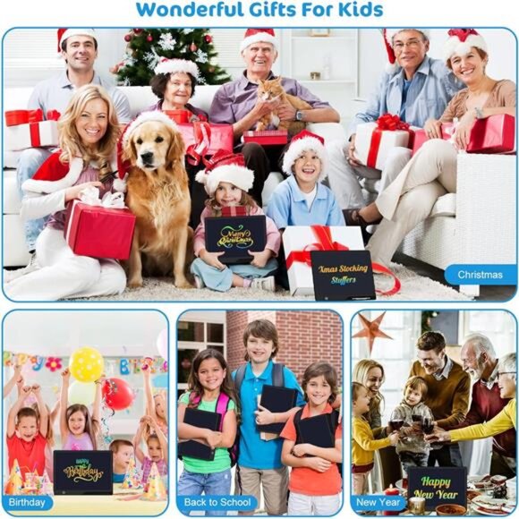 LCD Writing Tablet,16Inch Colorful Screen Rechargeable Doodle Board Toddler Toys - Picture 7 of 8